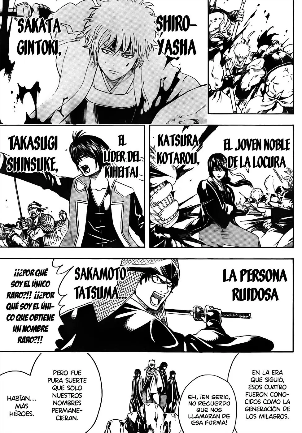 Gintama capítulo 452, página 9