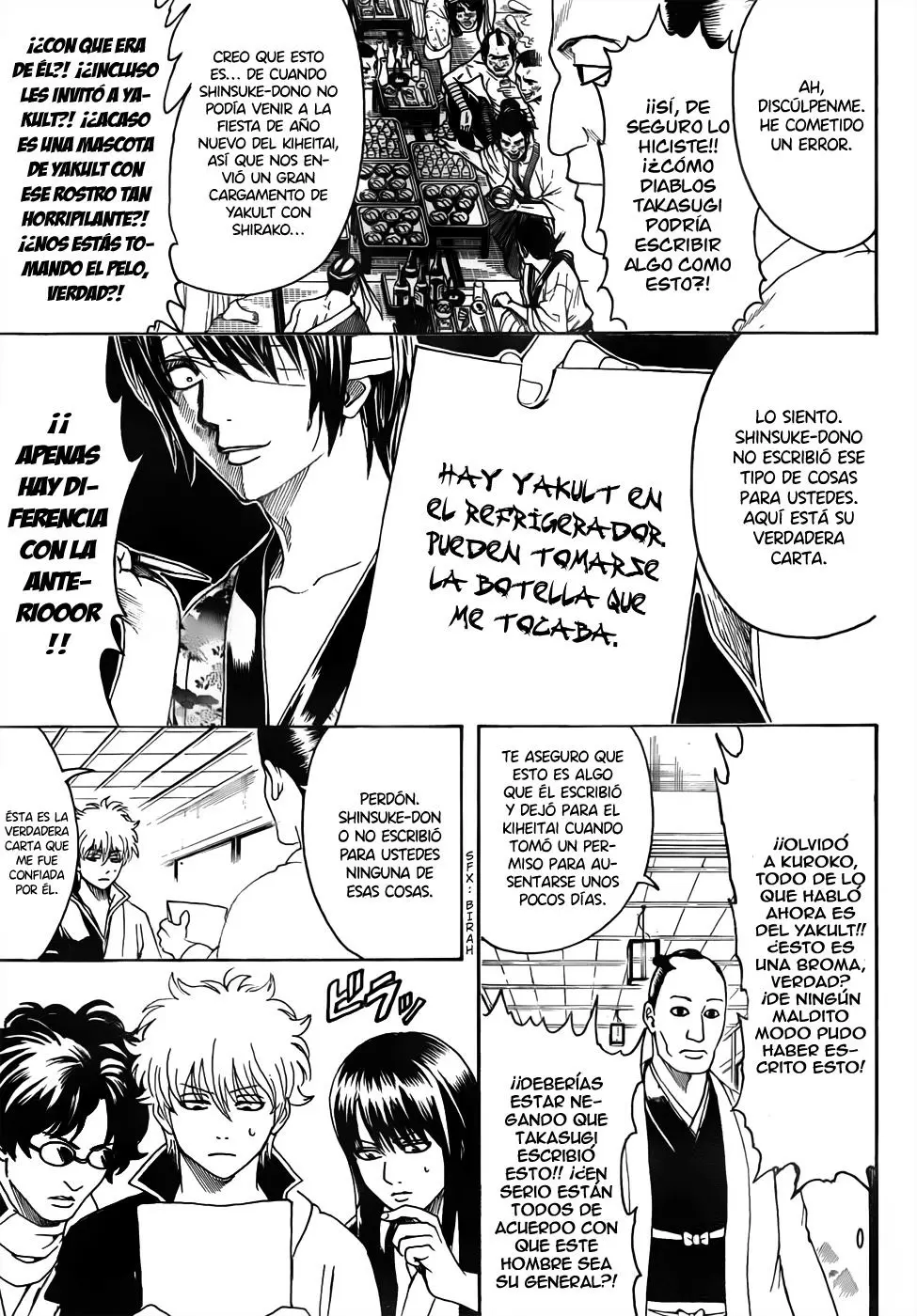Gintama capítulo 453, página 9