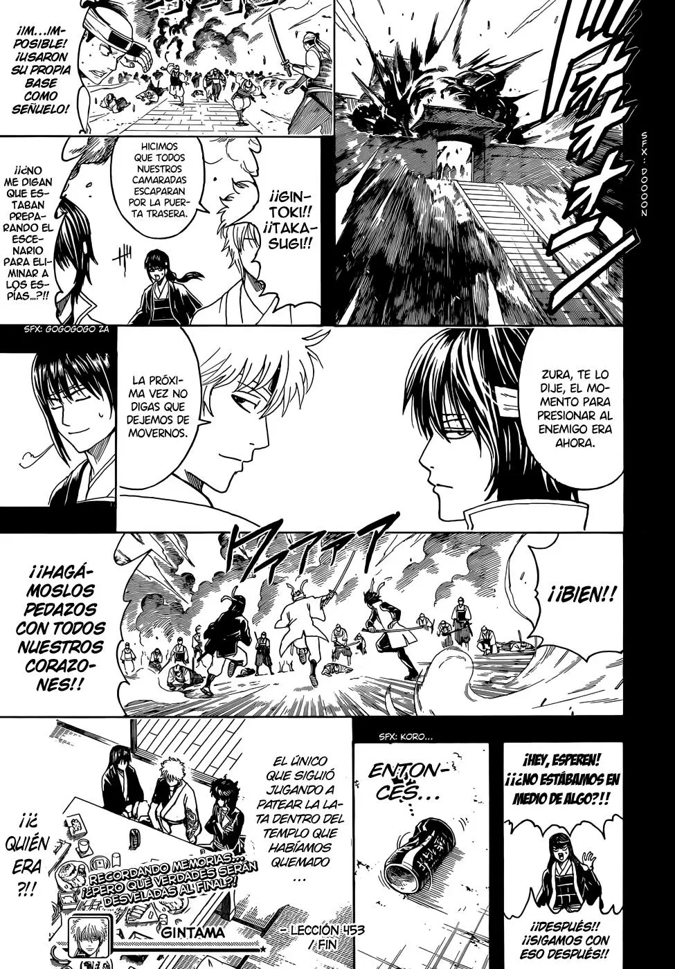 Gintama capítulo 453, página 19