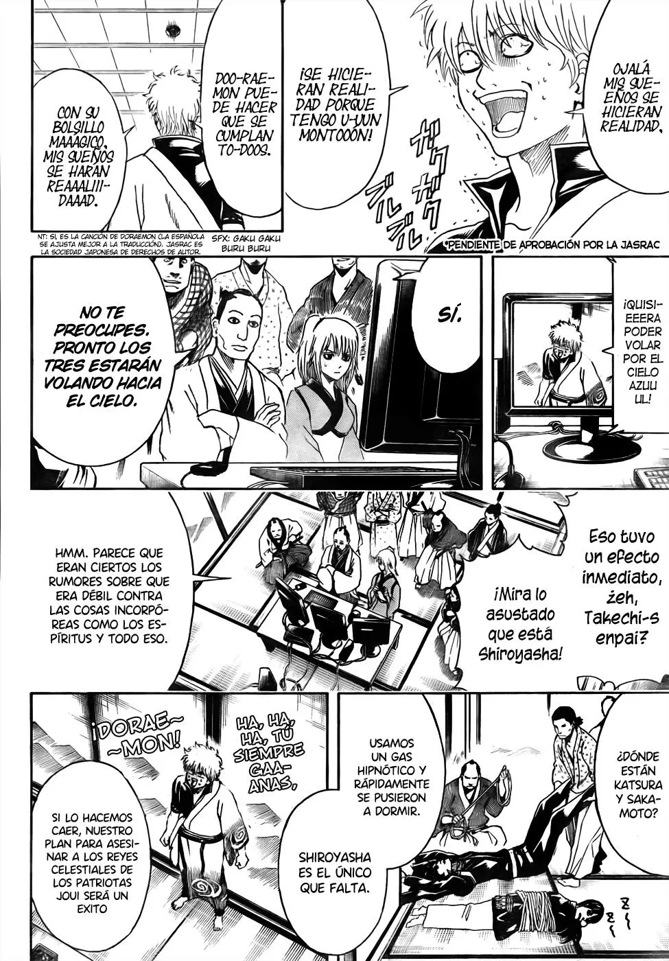 Gintama capítulo 454, página 10