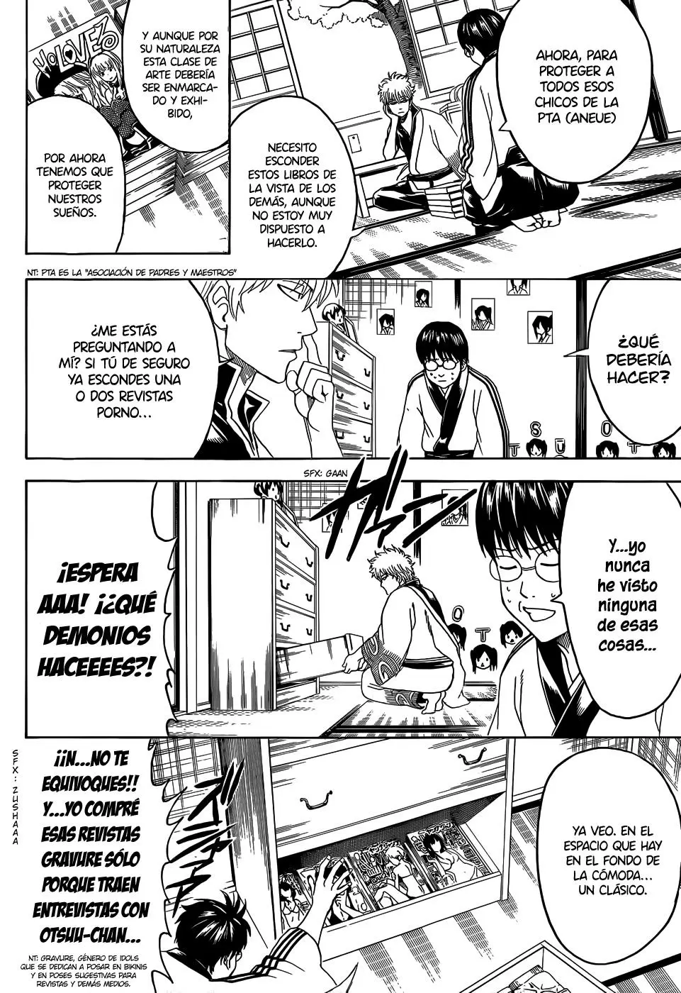 Gintama capítulo 455, página 8