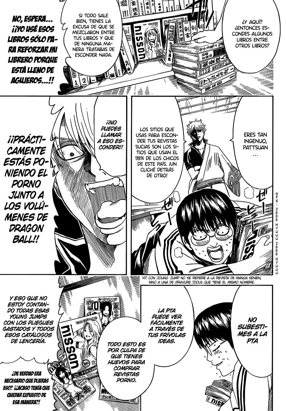 Gintama capítulo 455, página 9