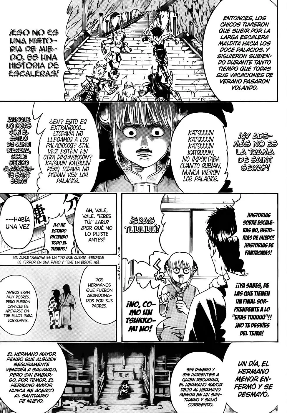 Gintama capítulo 456, página 9