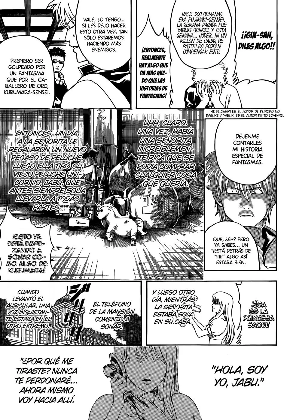 Gintama capítulo 456, página 15