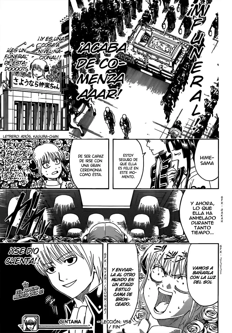 Gintama capítulo 458, página 19