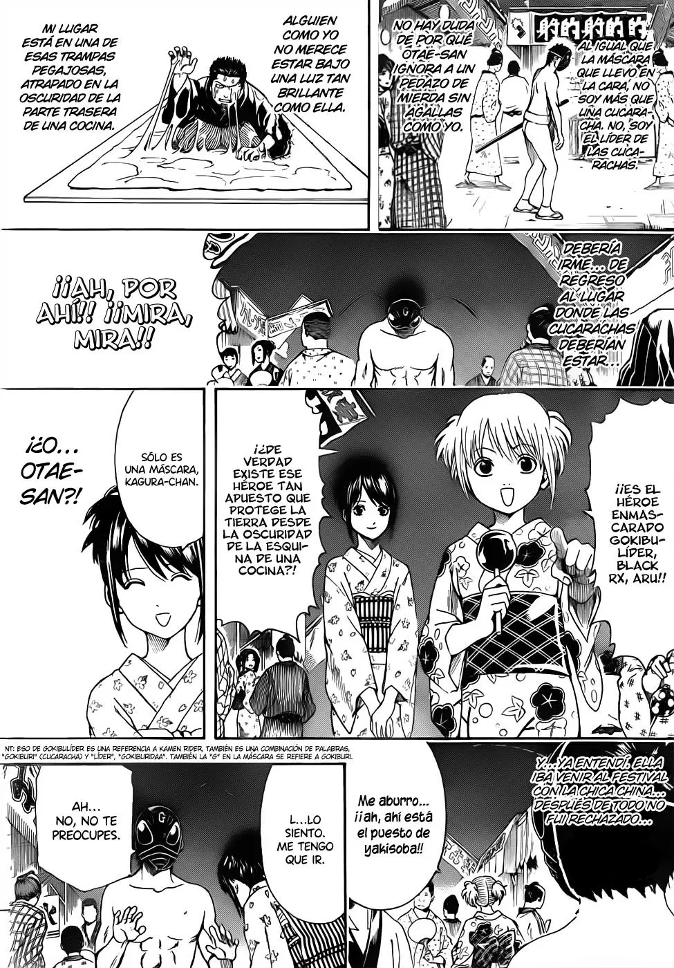 Gintama capítulo 460, página 8