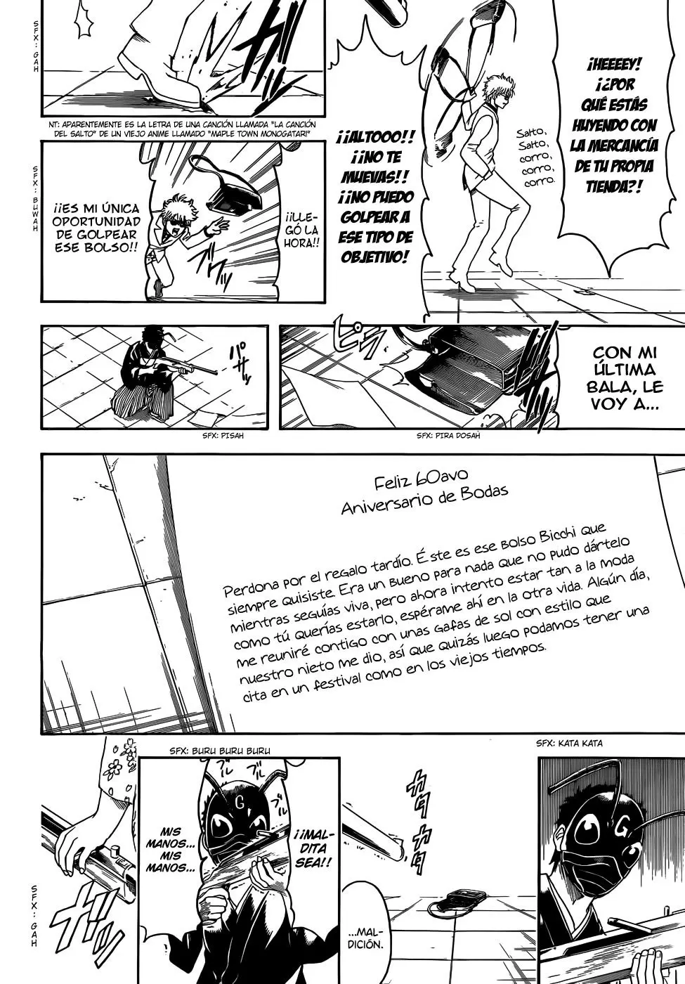 Gintama capítulo 460, página 18