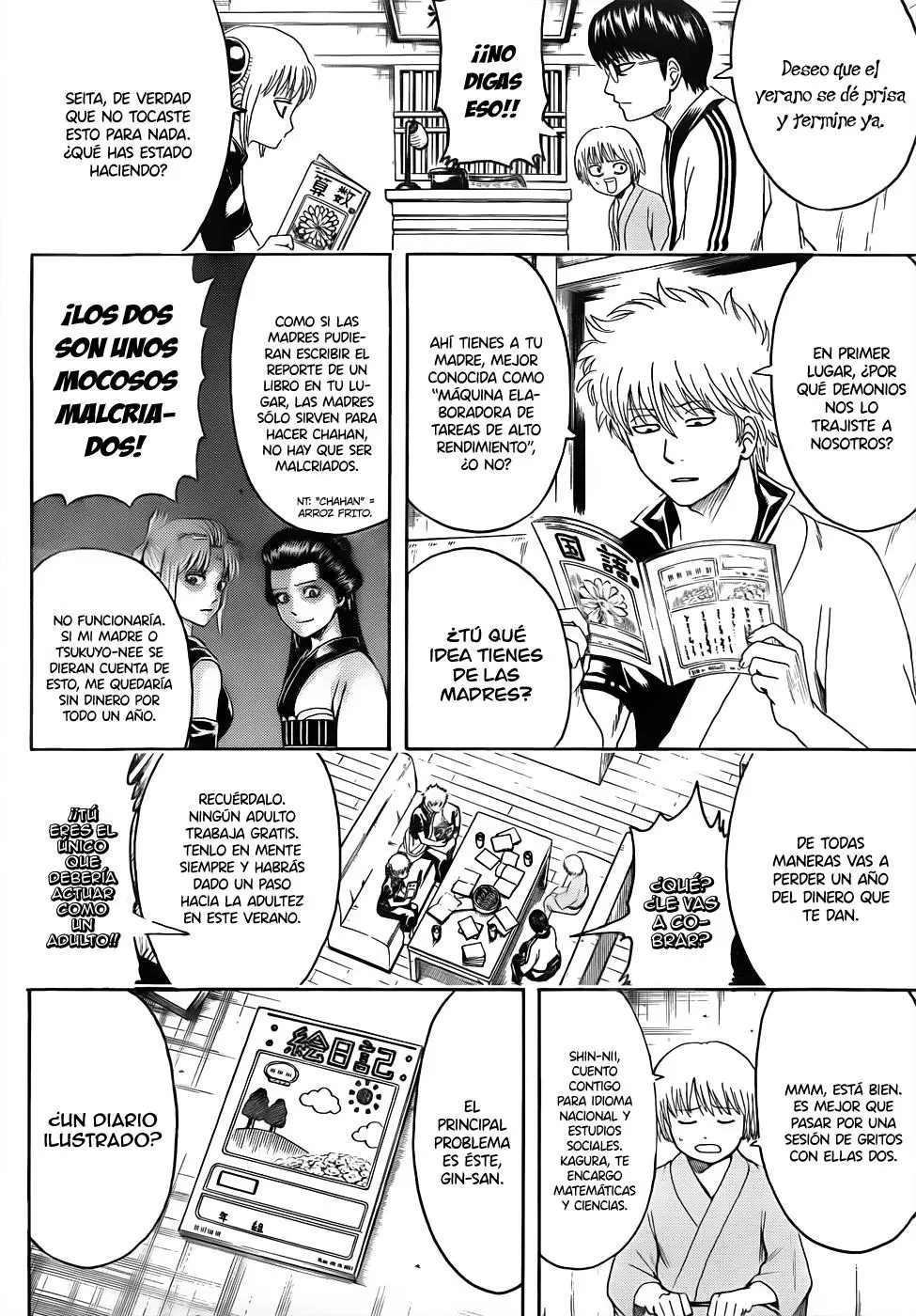 Gintama capítulo 462, página 6