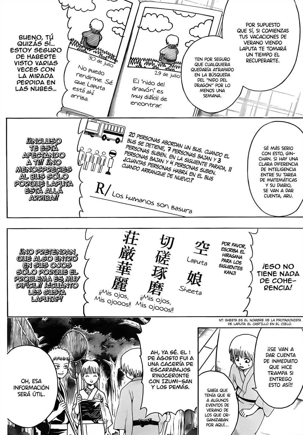 Gintama capítulo 462, página 8
