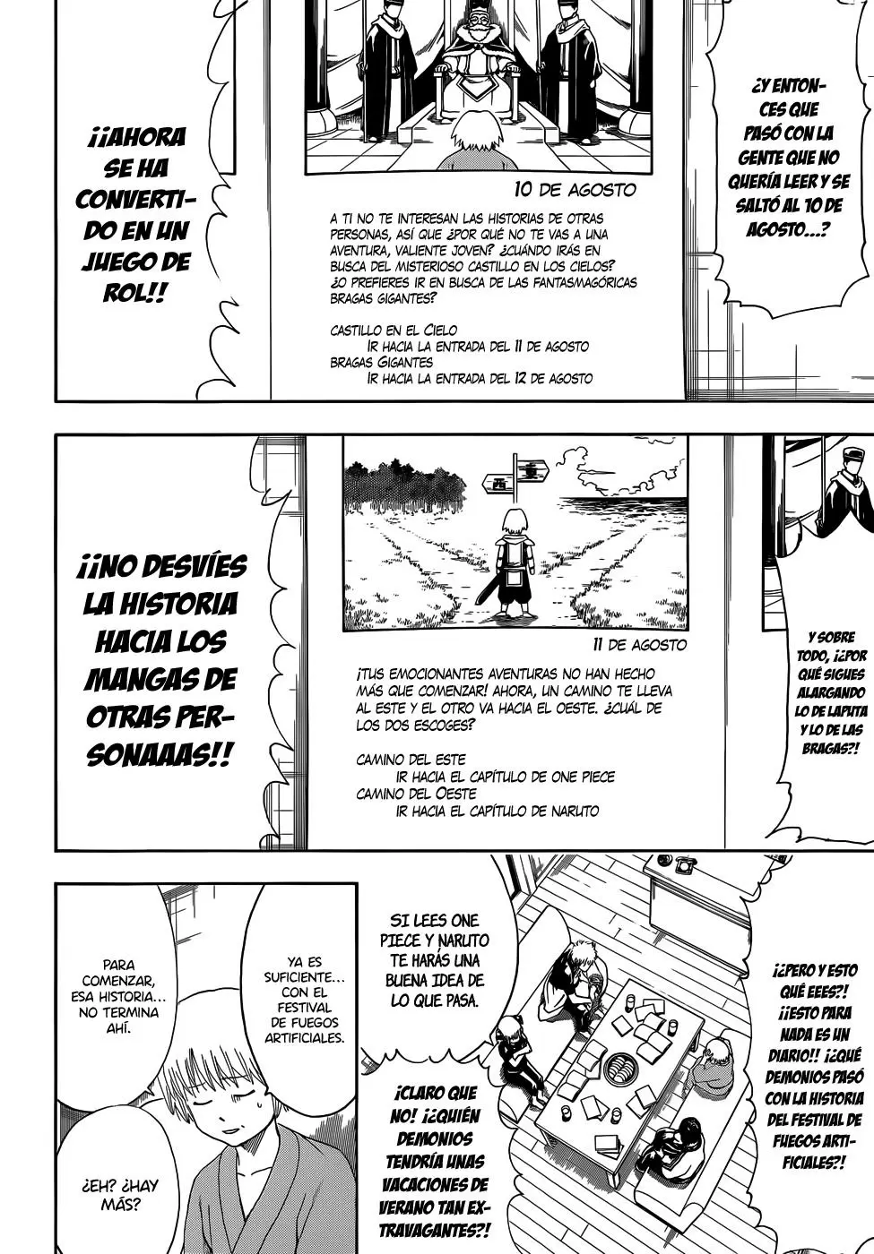 Gintama capítulo 462, página 14