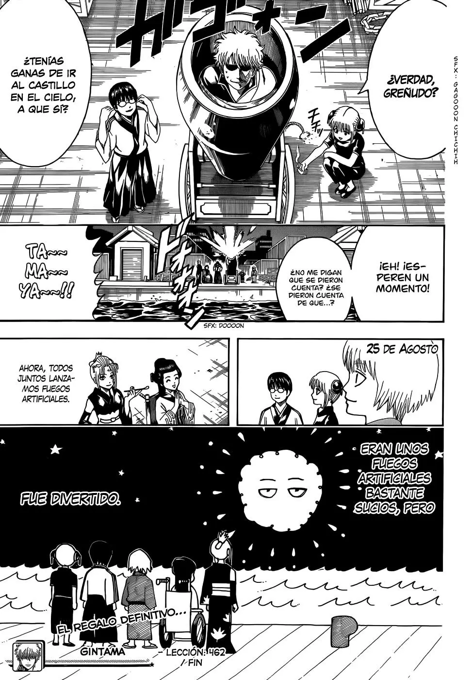 Gintama capítulo 462, página 19