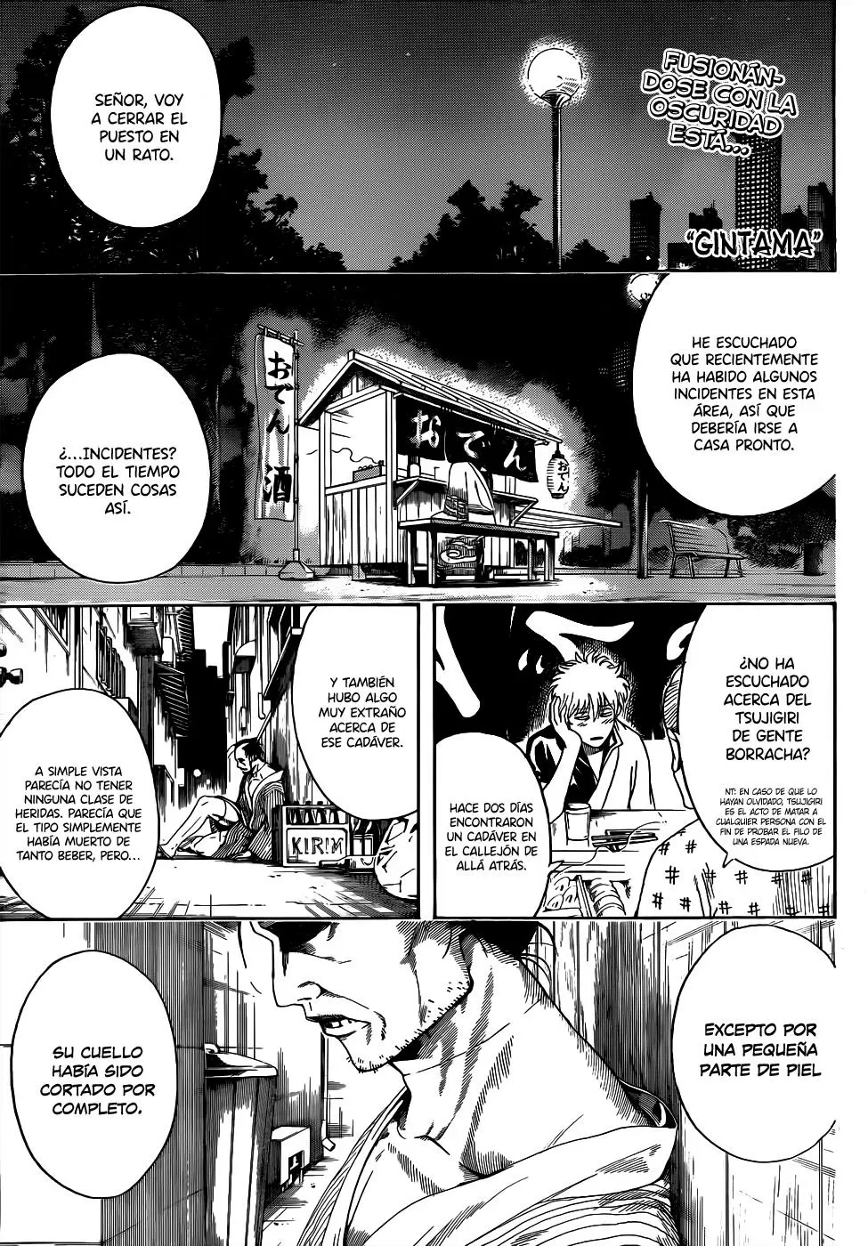 Gintama capítulo 463, página 3