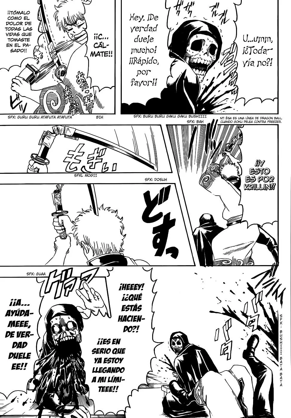 Gintama capítulo 463, página 9