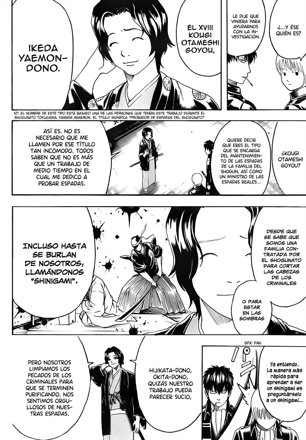 Gintama capítulo 463, página 16
