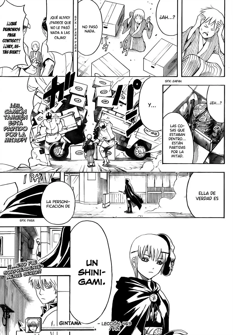 Gintama capítulo 463, página 19