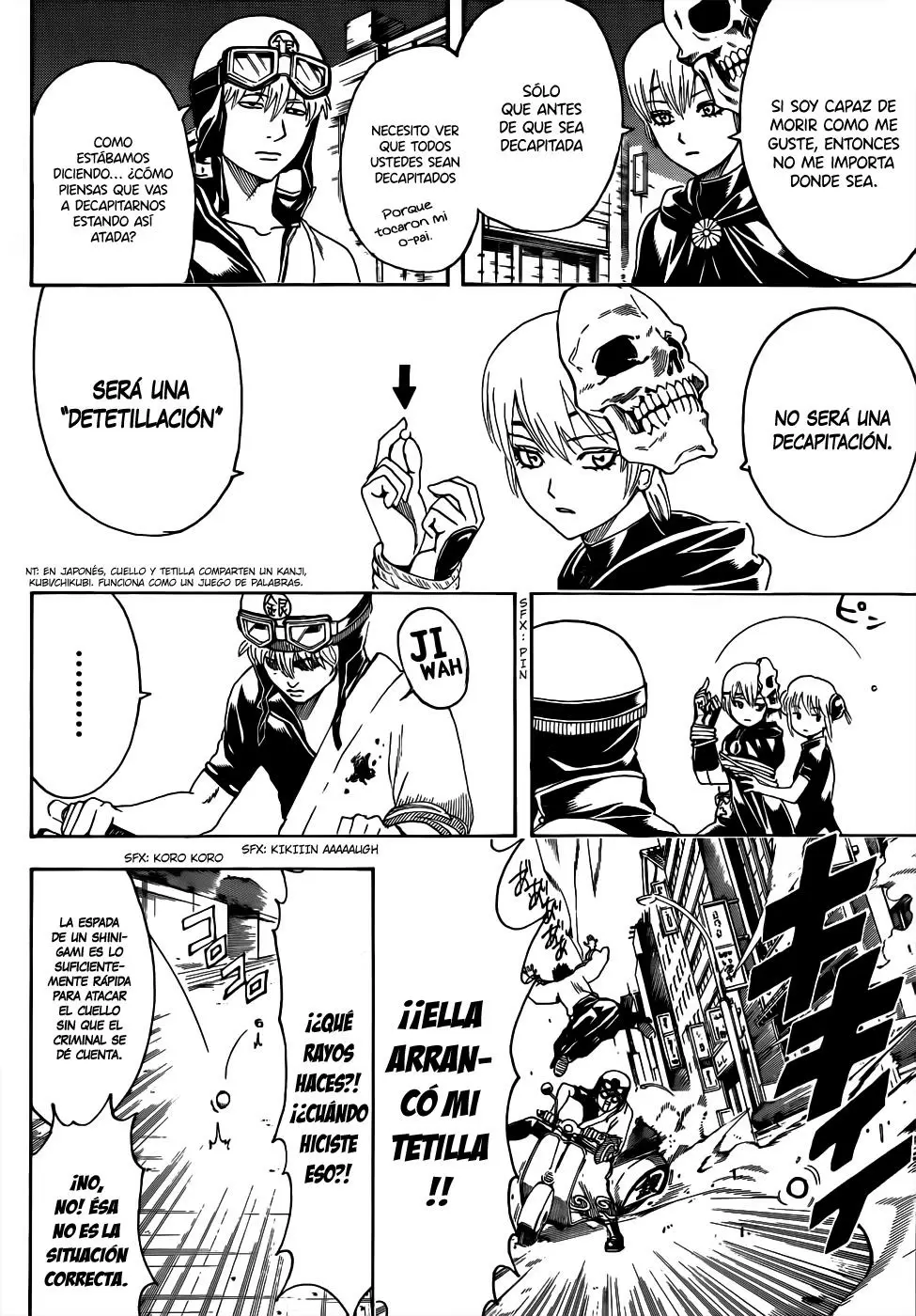 Gintama capítulo 464, página 8