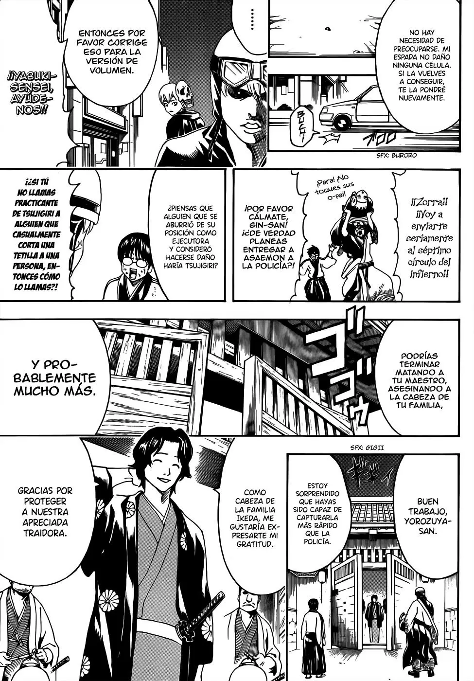 Gintama capítulo 464, página 9