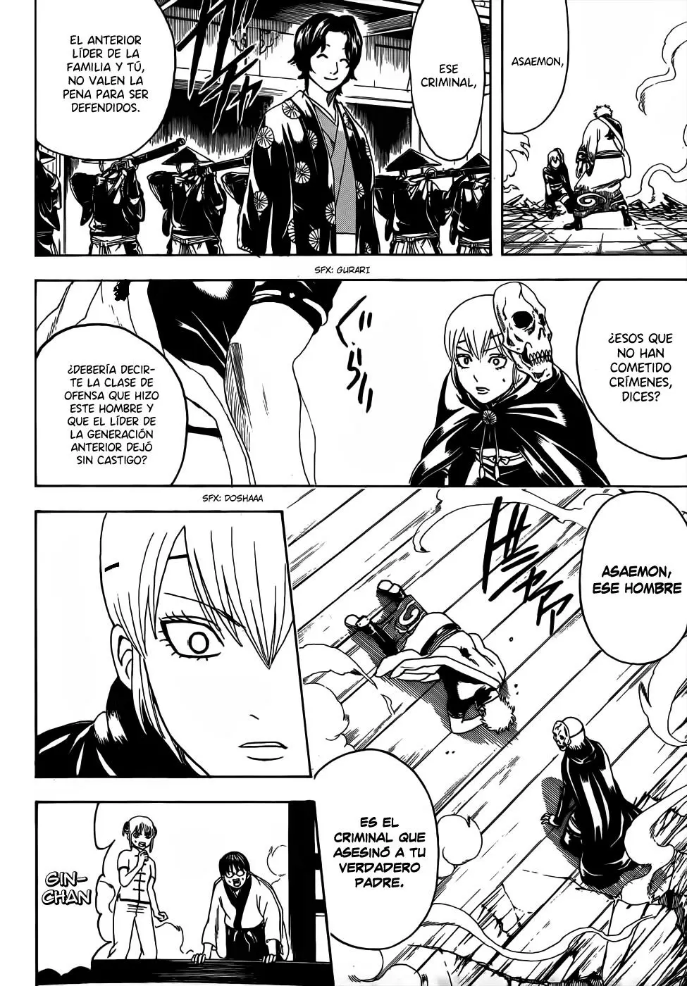 Gintama capítulo 467, página 8