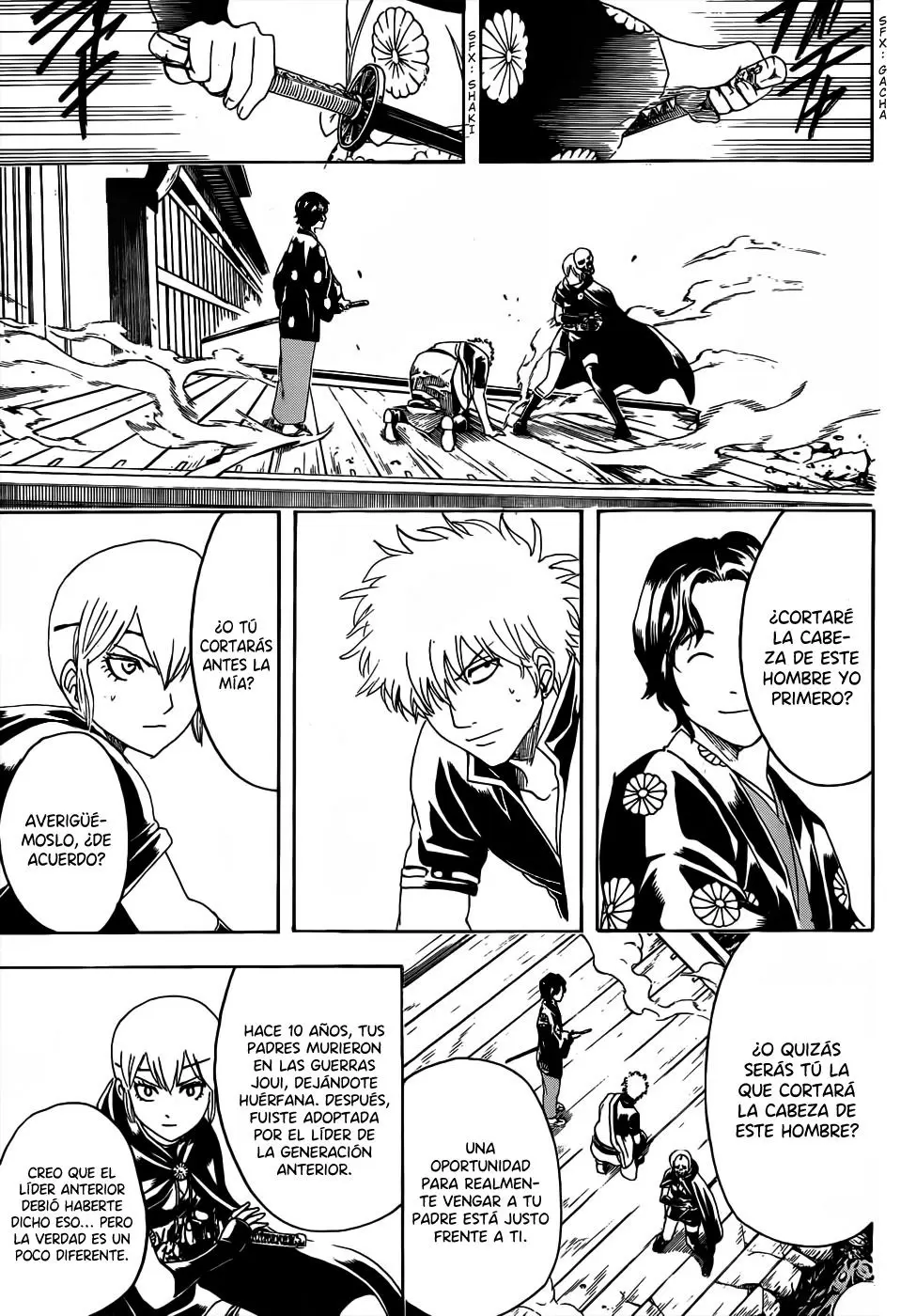 Gintama capítulo 467, página 9