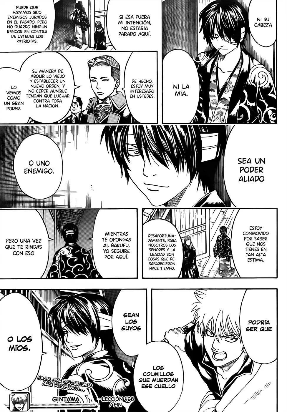 Gintama capítulo 468, página 19