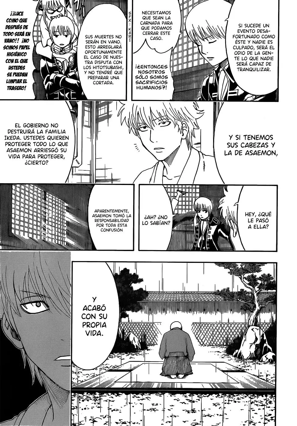 Gintama capítulo 469, página 9