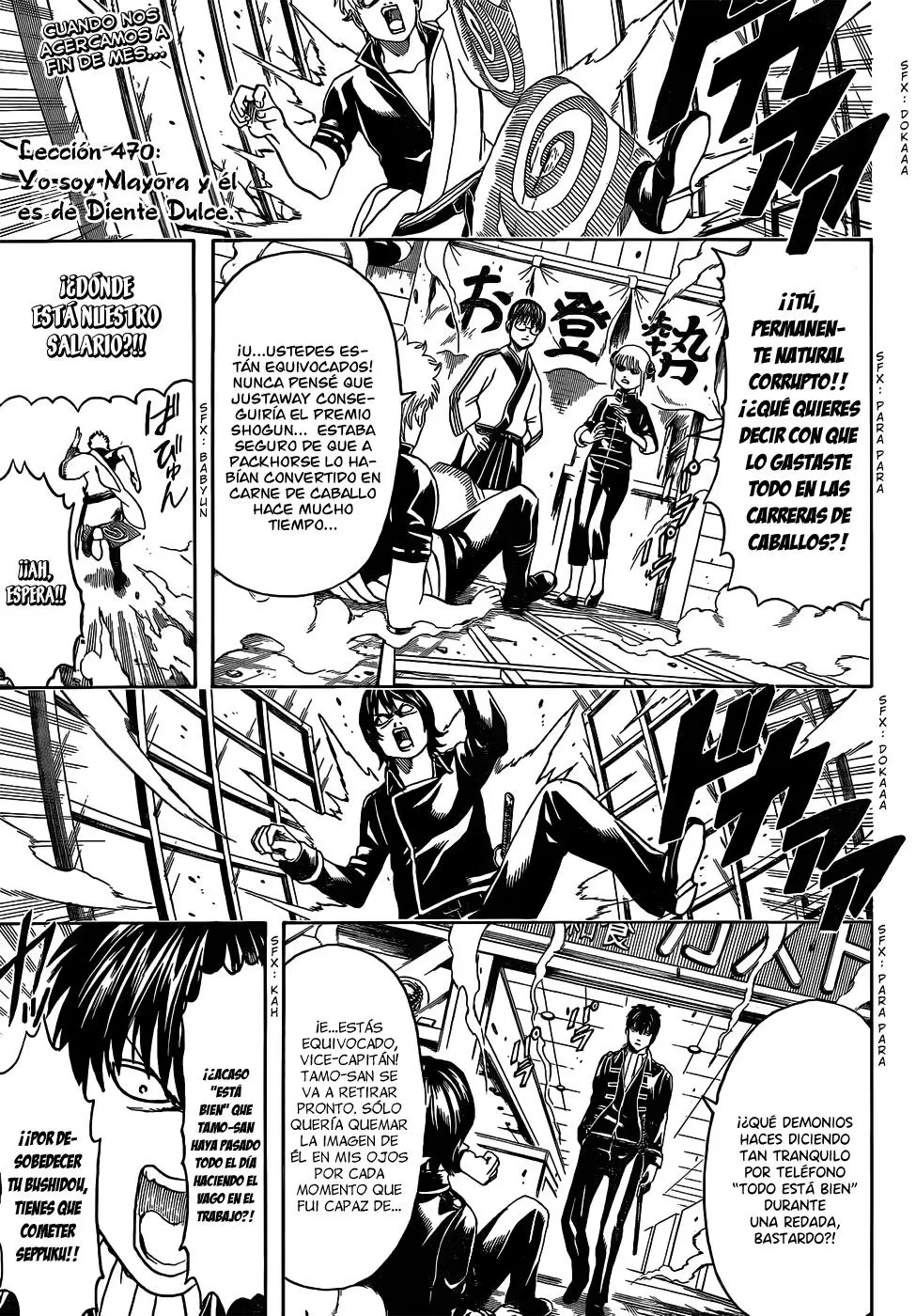 Gintama capítulo 470, página 5