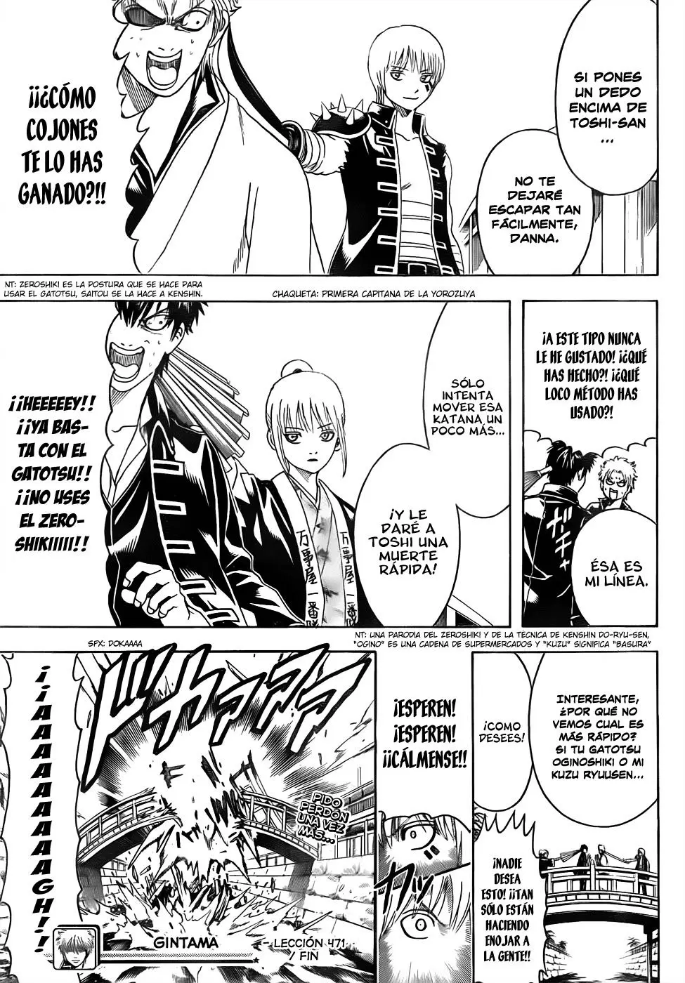 Gintama capítulo 471, página 19