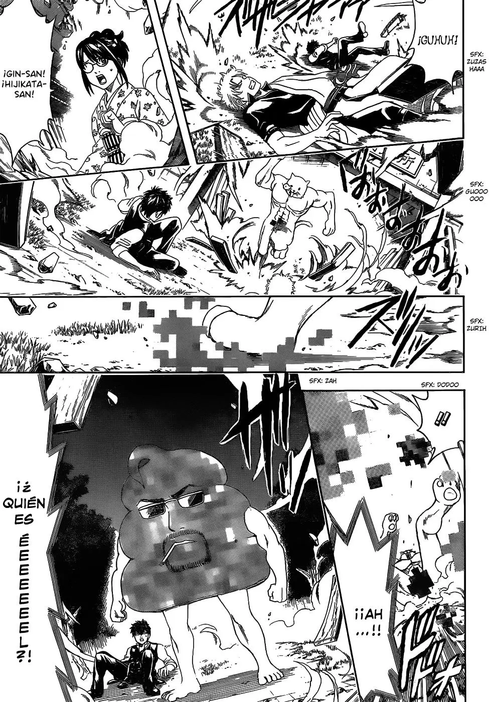 Gintama capítulo 476, página 9