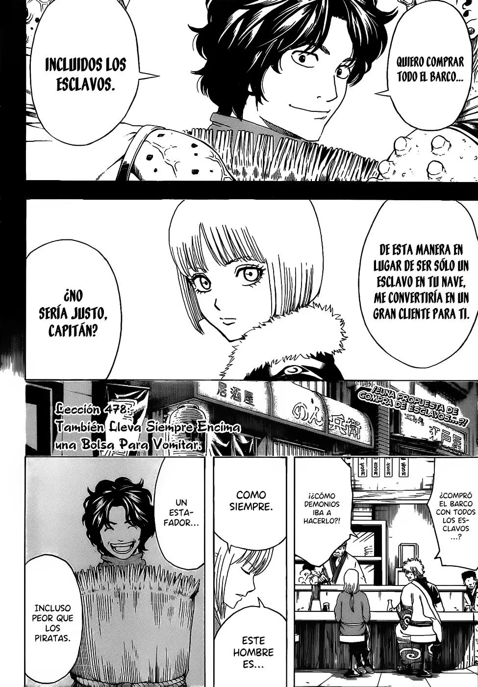 Gintama capítulo 478, página 8