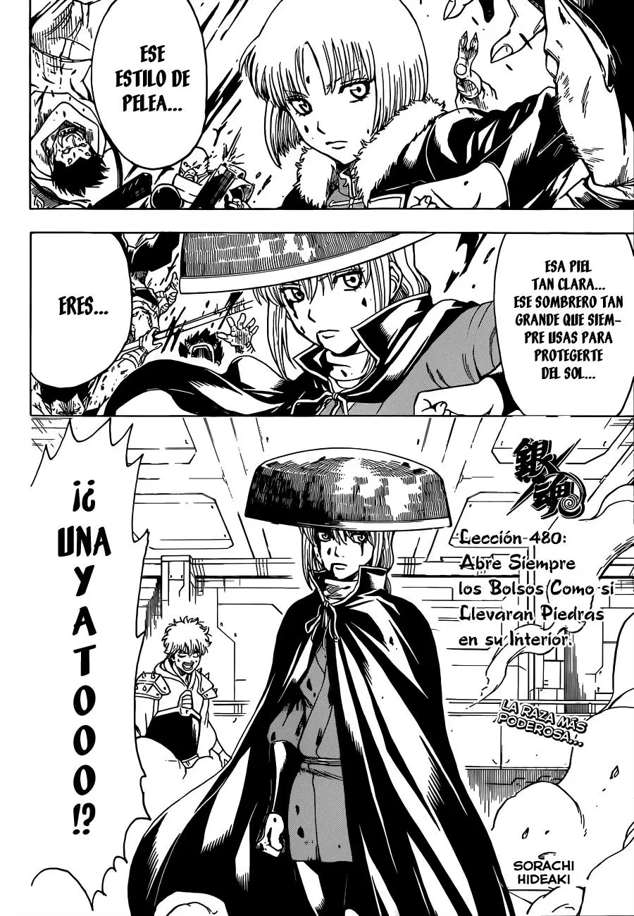 Gintama capítulo 480, página 6