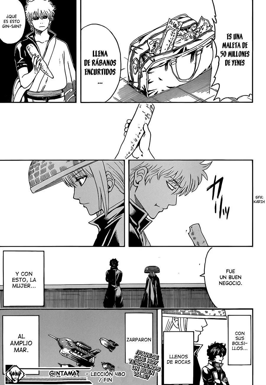 Gintama capítulo 480, página 19
