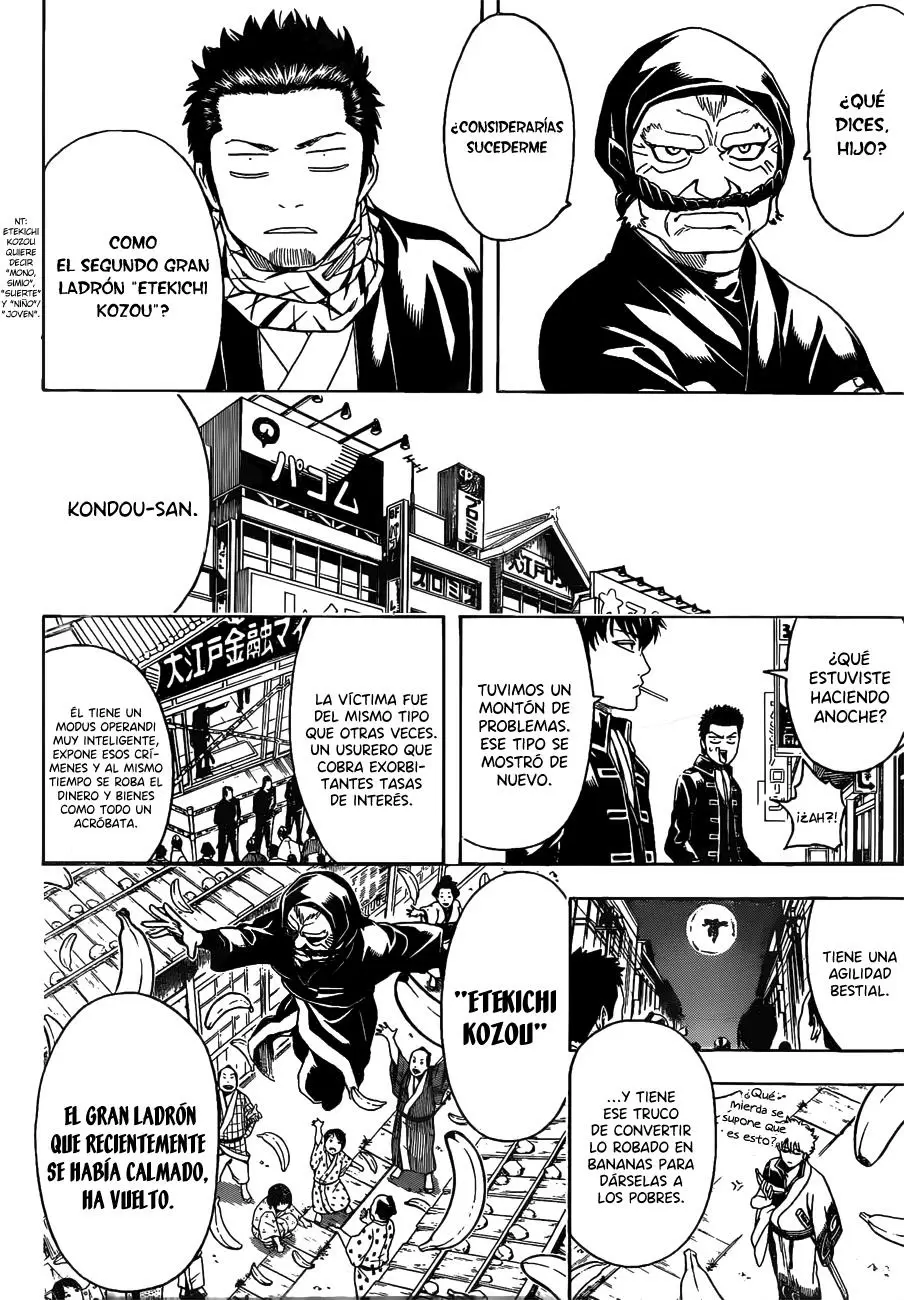Gintama capítulo 482, página 8