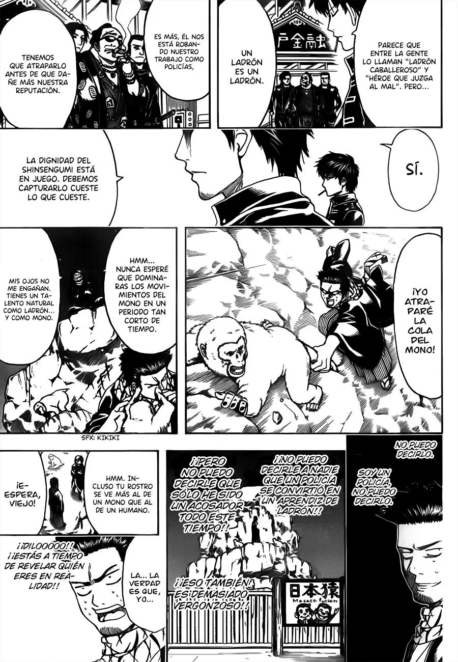 Gintama capítulo 482, página 9
