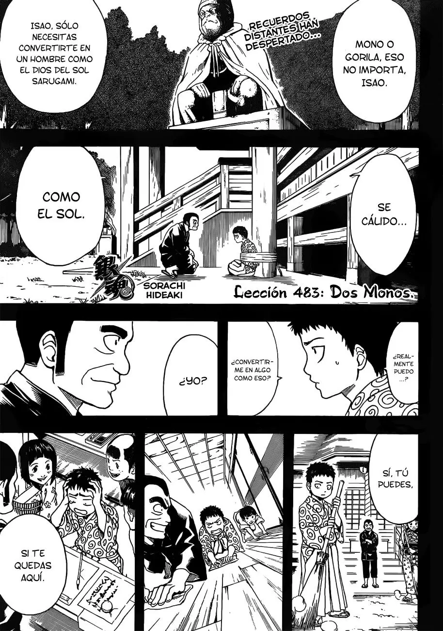 Gintama capítulo 483, página 3