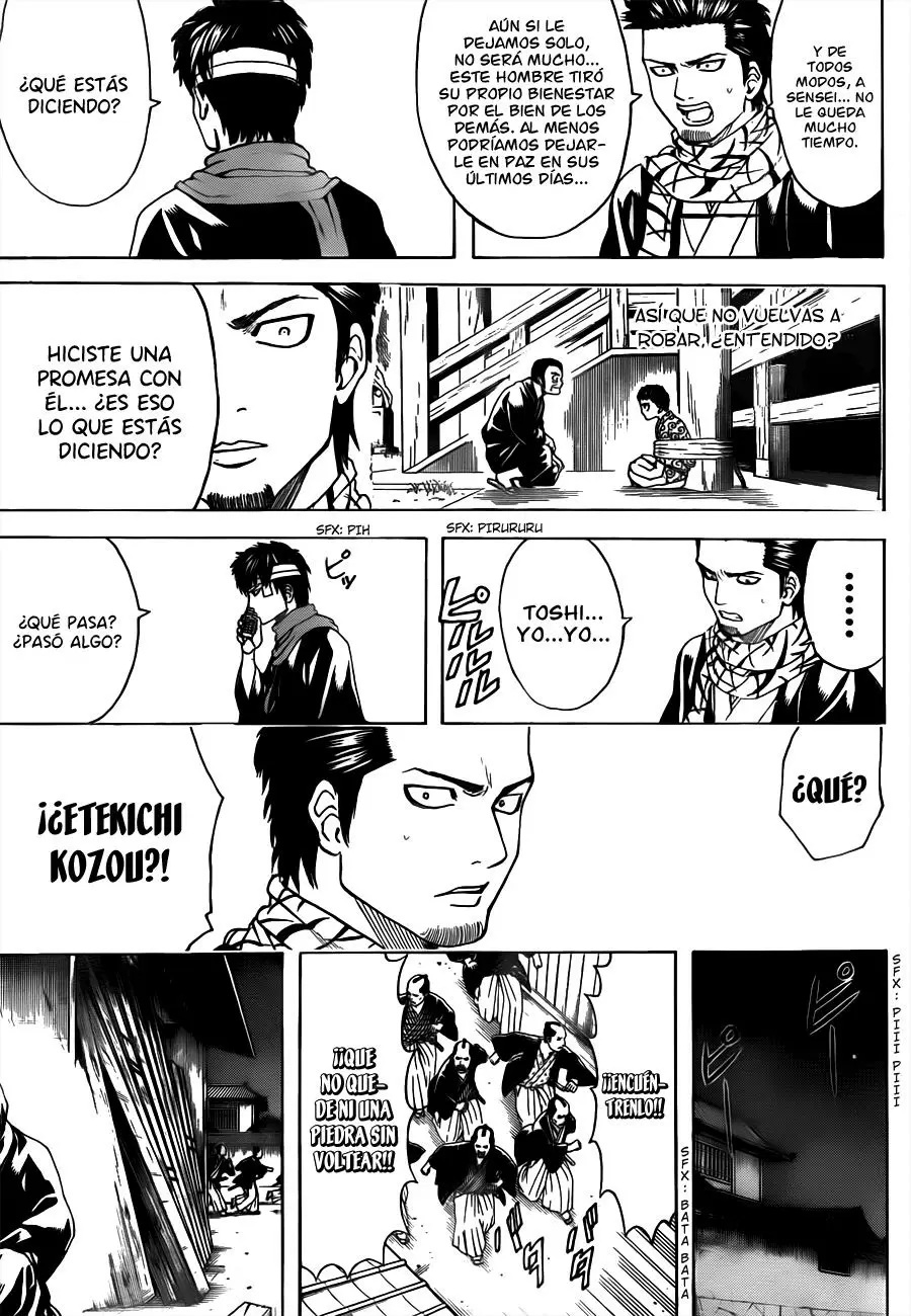 Gintama capítulo 483, página 9