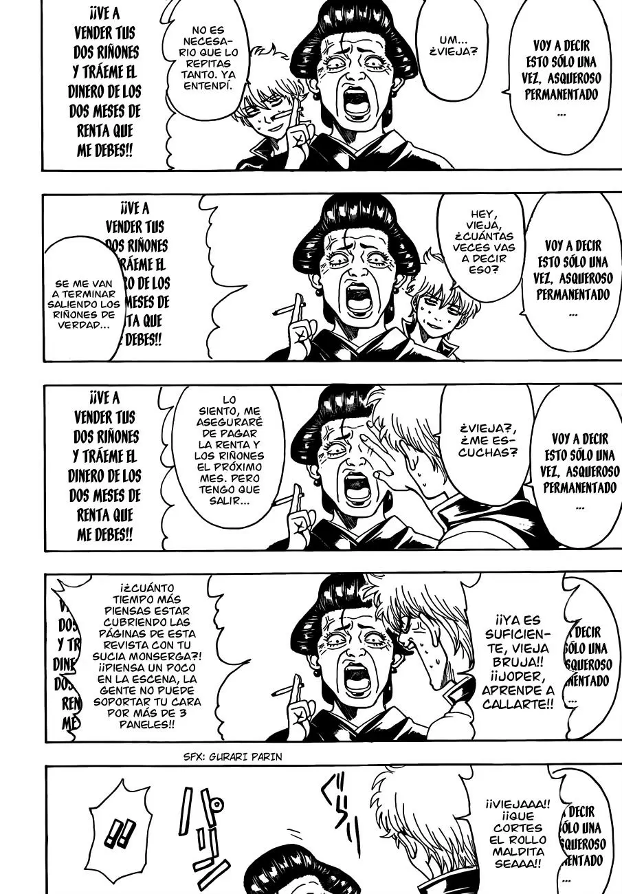 Gintama capítulo 484, página 4