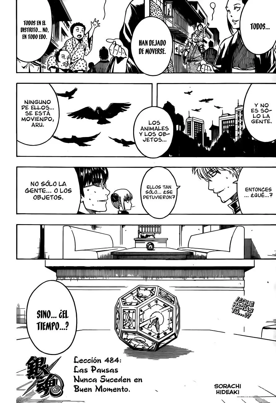 Gintama capítulo 484, página 6