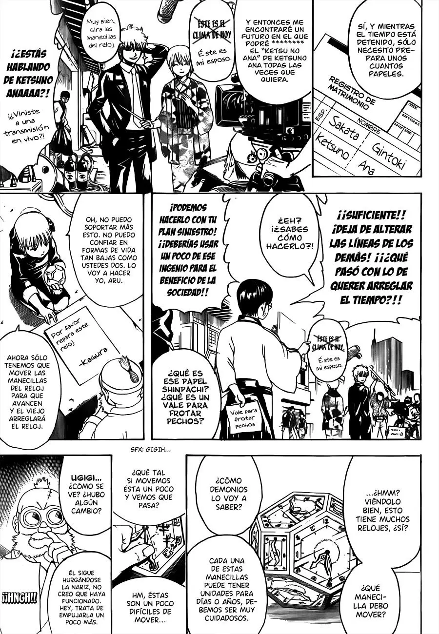 Gintama capítulo 484, página 13