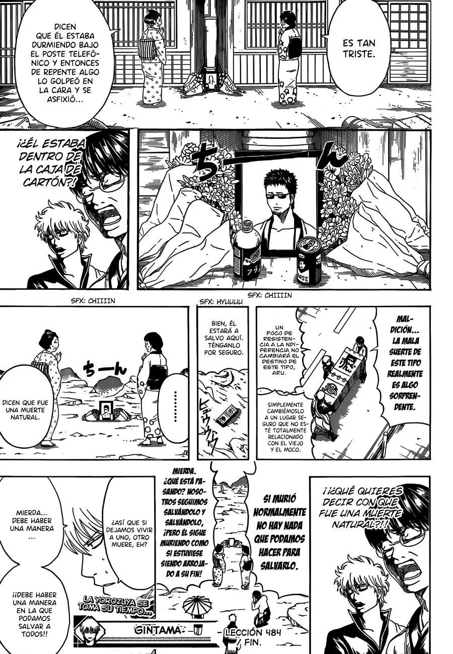 Gintama capítulo 484, página 19
