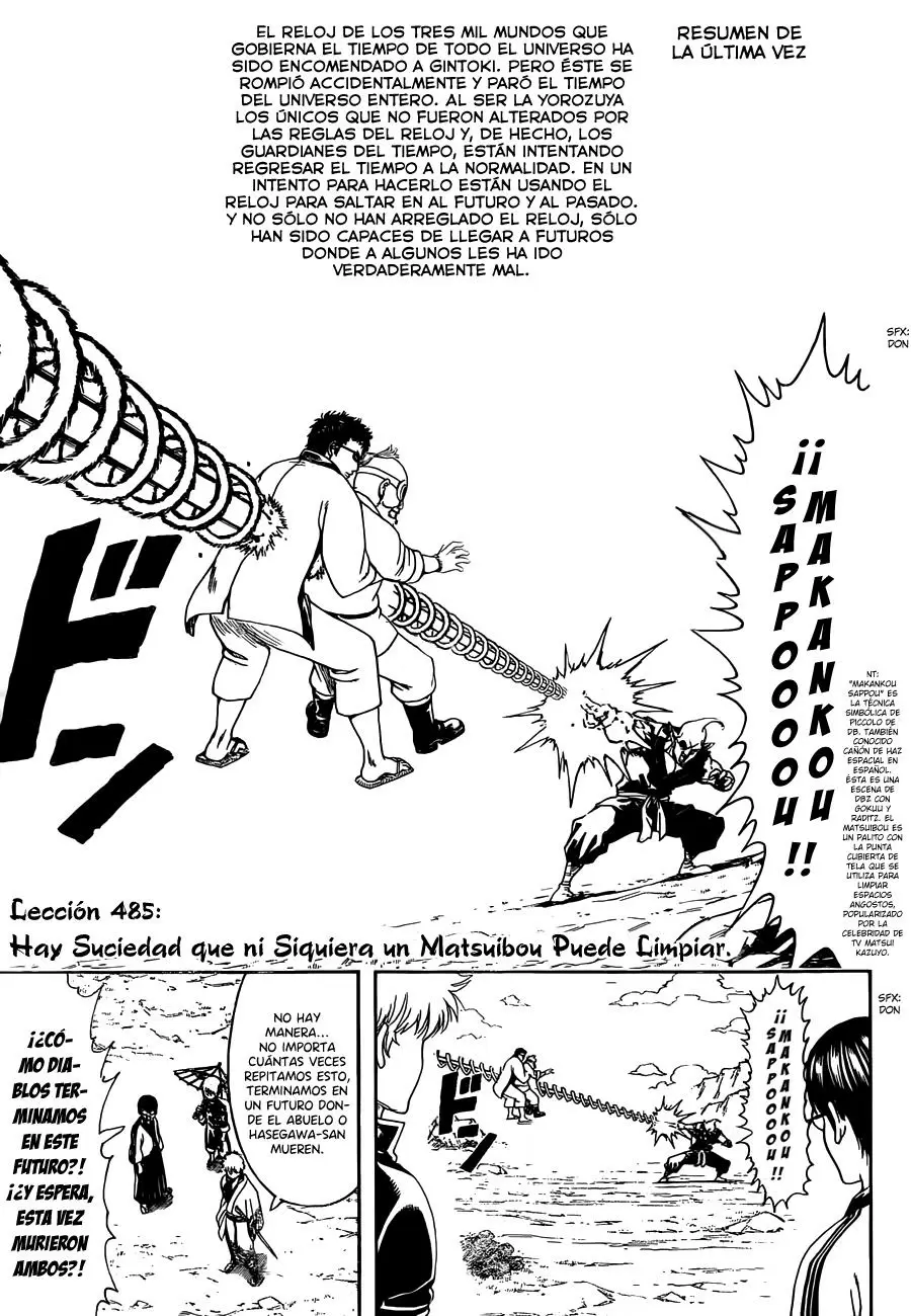 Gintama capítulo 485, página 5