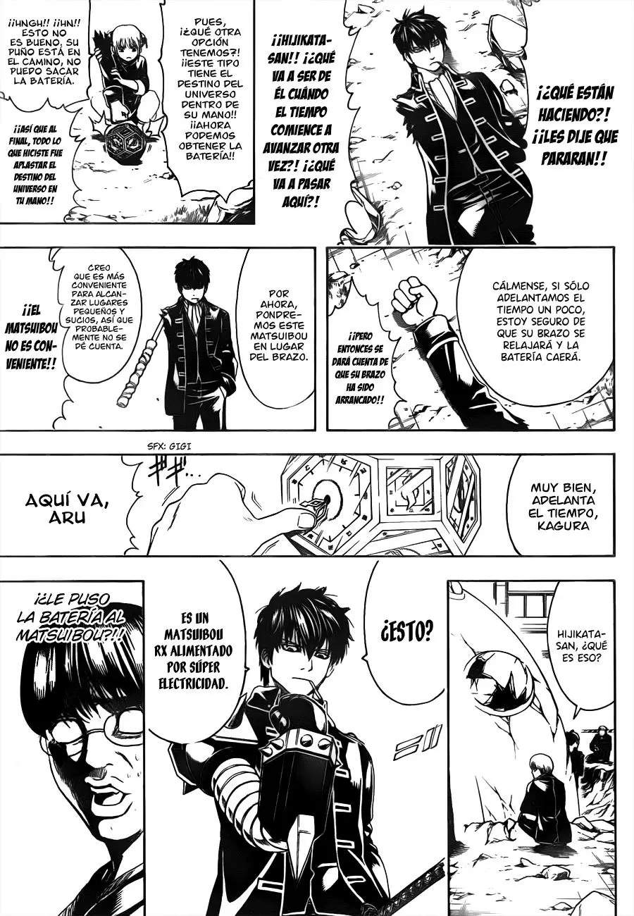 Gintama capítulo 485, página 11