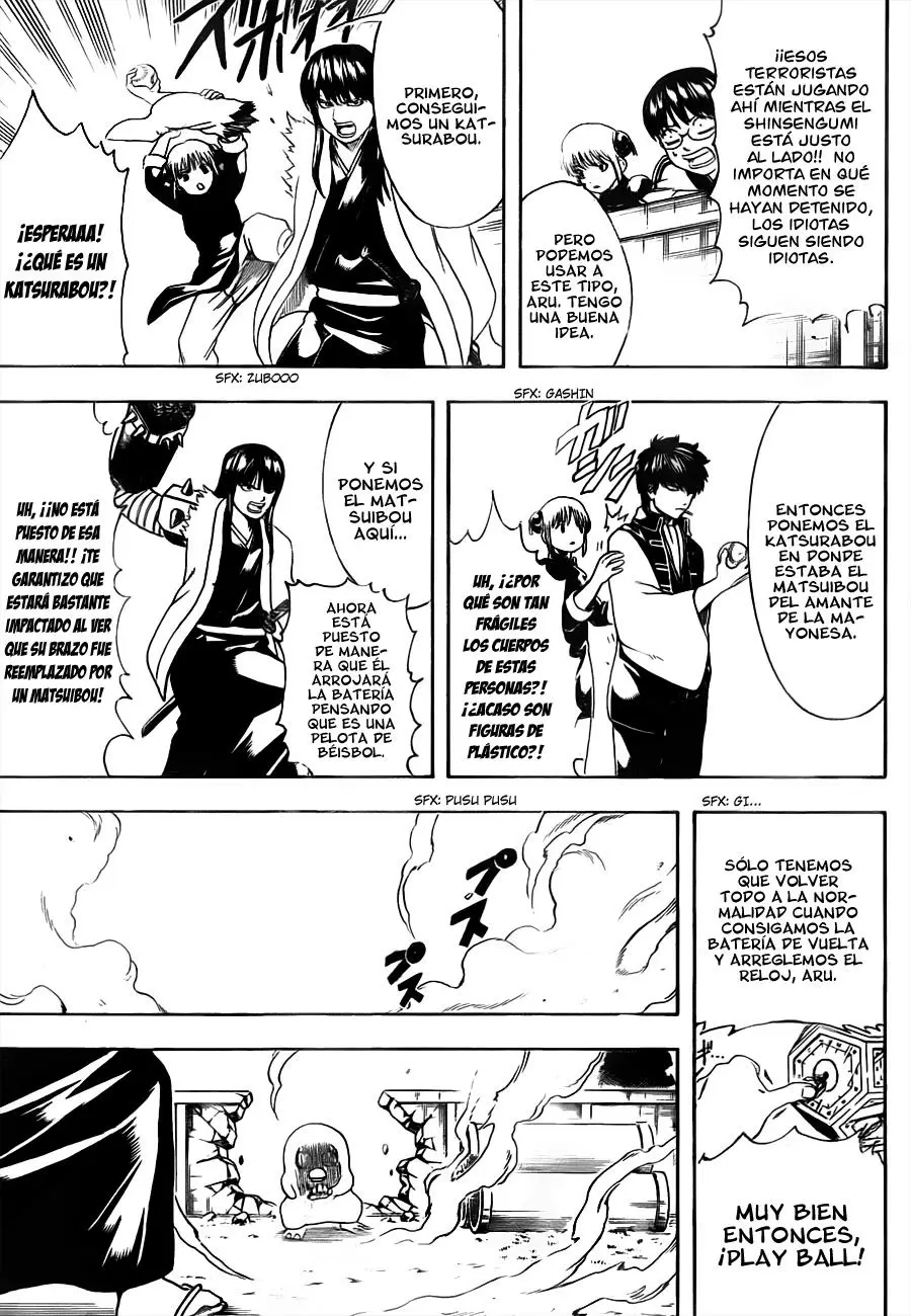 Gintama capítulo 485, página 13