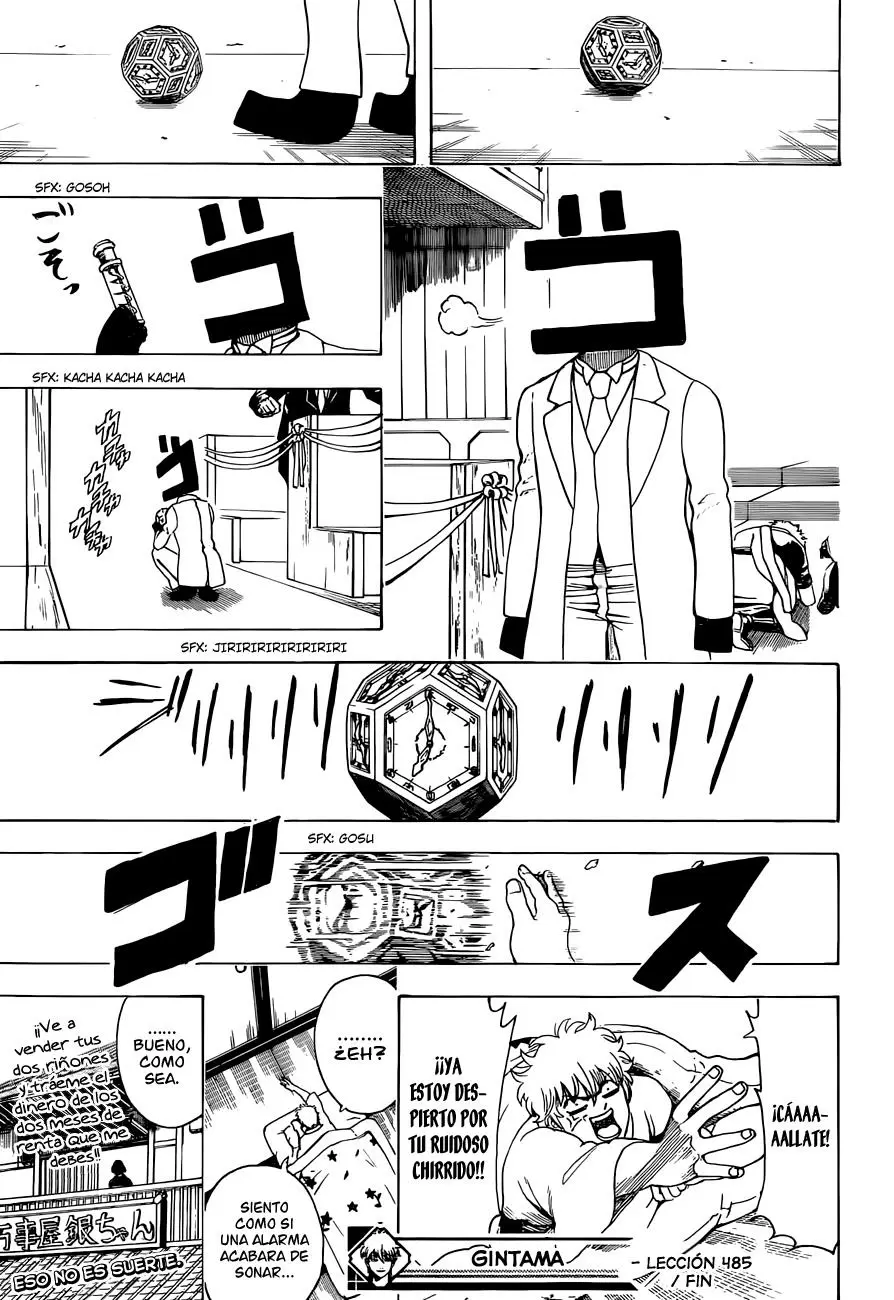 Gintama capítulo 485, página 21