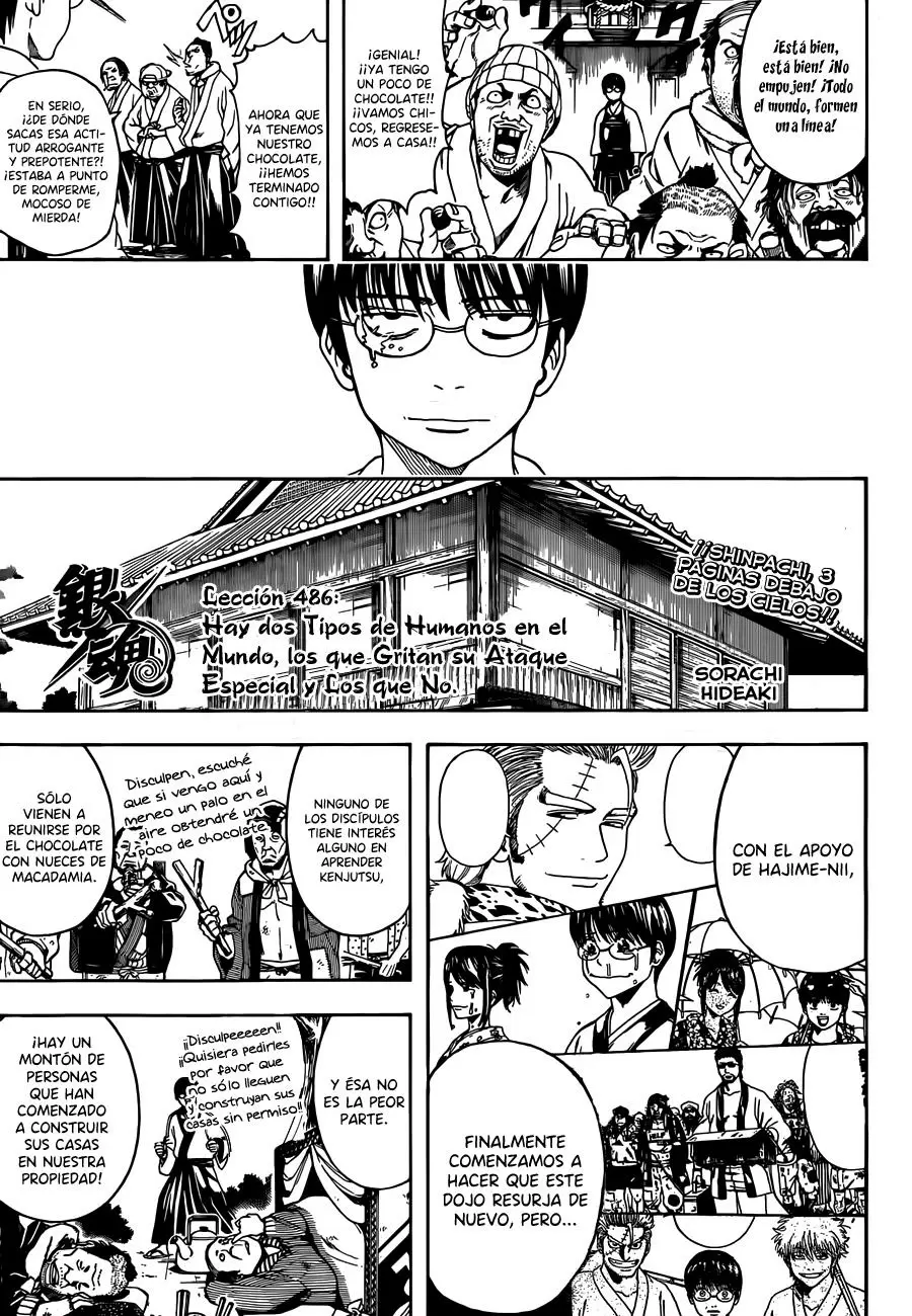 Gintama capítulo 486, página 5