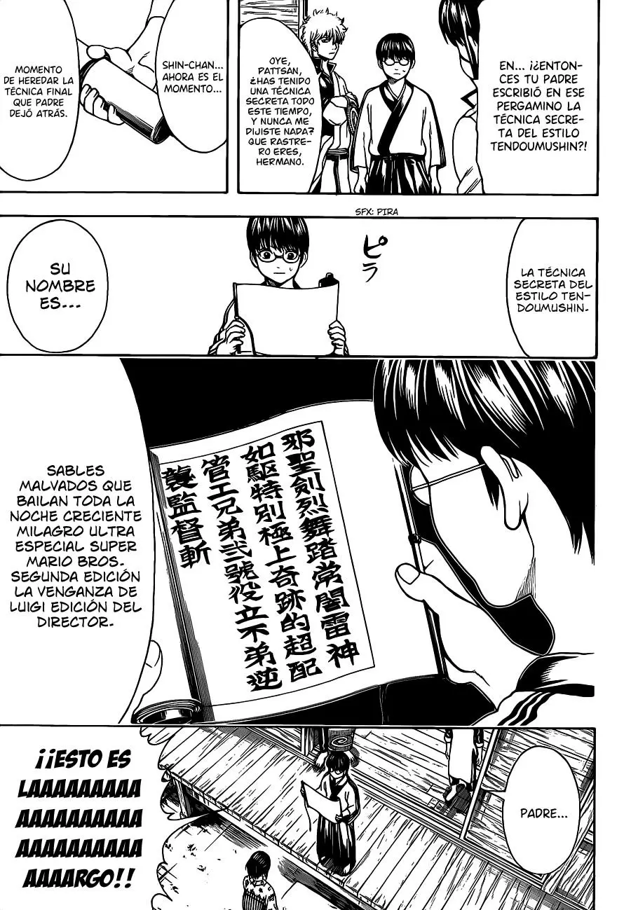 Gintama capítulo 486, página 9