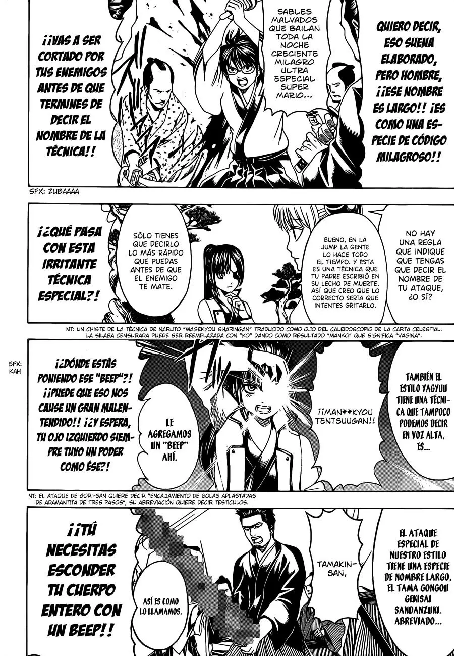 Gintama capítulo 486, página 10