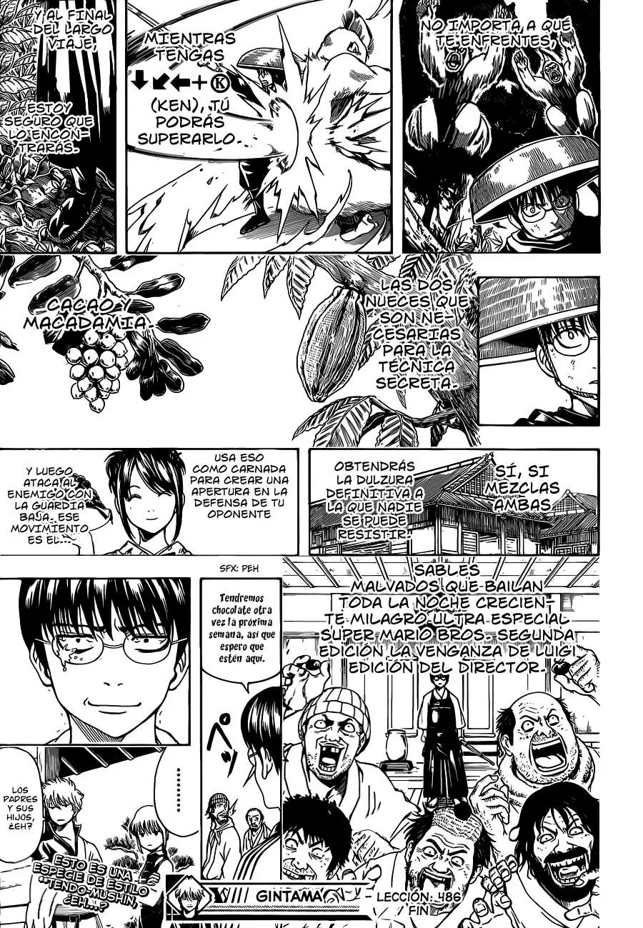 Gintama capítulo 486, página 19