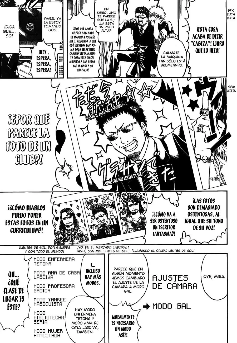 Gintama capítulo 487, página 9