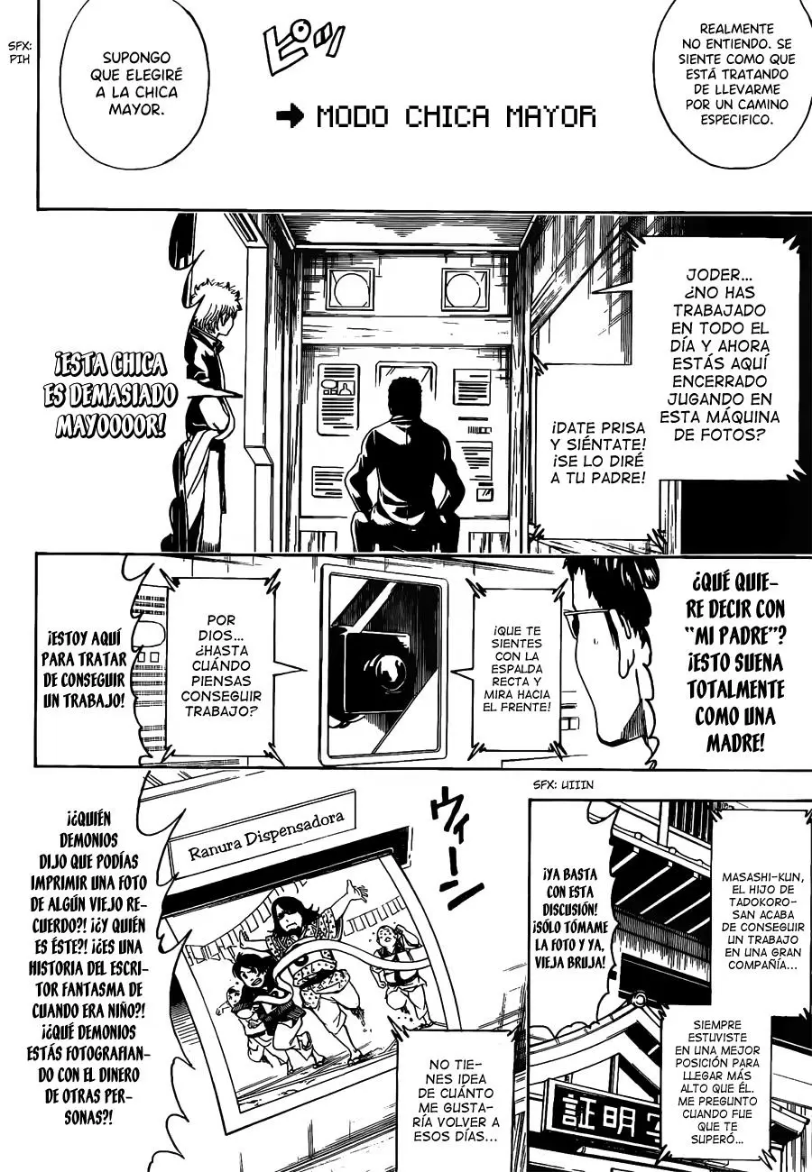 Gintama capítulo 487, página 10