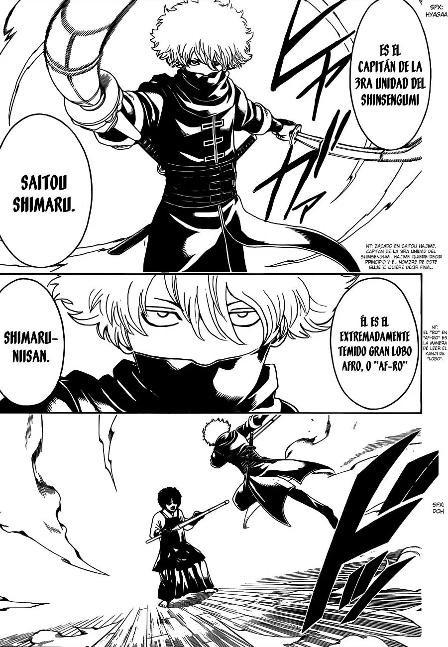Gintama capítulo 488, página 6